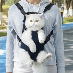 Pet Carrier Backpack – Breathable Travel Bag for Small Dogs & Cats