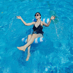 Foldable Water Hammock – Inflatable Floating Lounge Chair