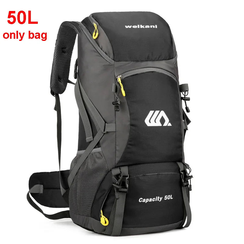 50L Travel Backpack – Waterproof Outdoor Hiking & Climbing Bag