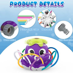 Octopus Water Sprinkler – Garden Splash Toy for Kids