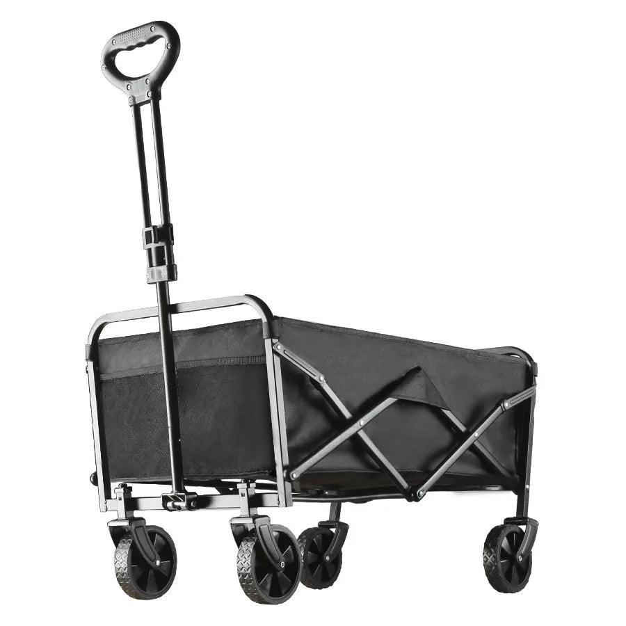 Folding Outdoor Picnic Trolley – Heavy Duty, Large Capacity & Portable Garden Cart