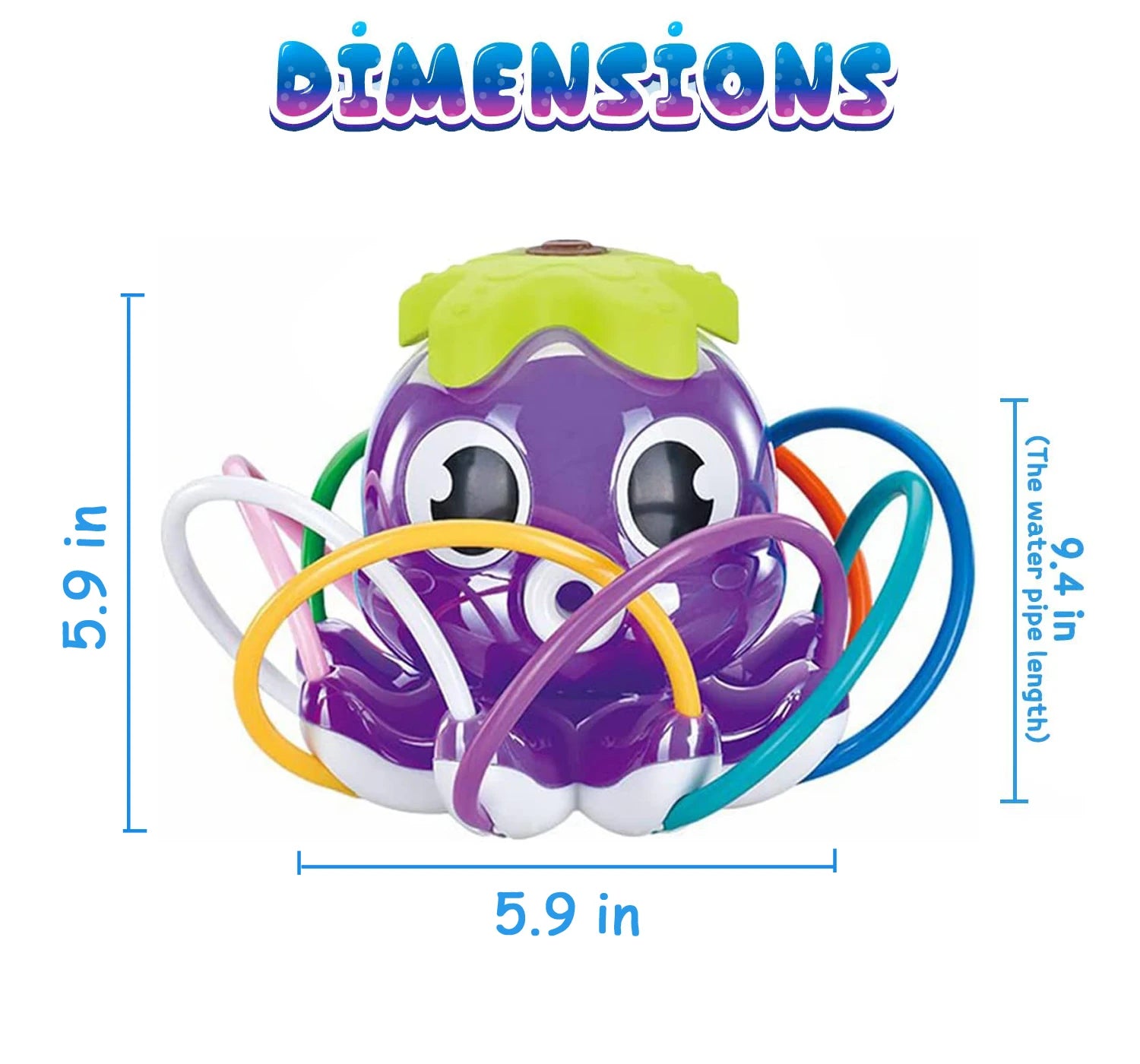 Octopus Water Sprinkler – Garden Splash Toy for Kids