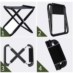 Folding Portable Stool – Ultra-Light Outdoor Chair for Camping, Fishing, Picnic & Travel