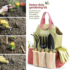 Gardening Tool Set – Kit with Spray Bottle & Storage Bag