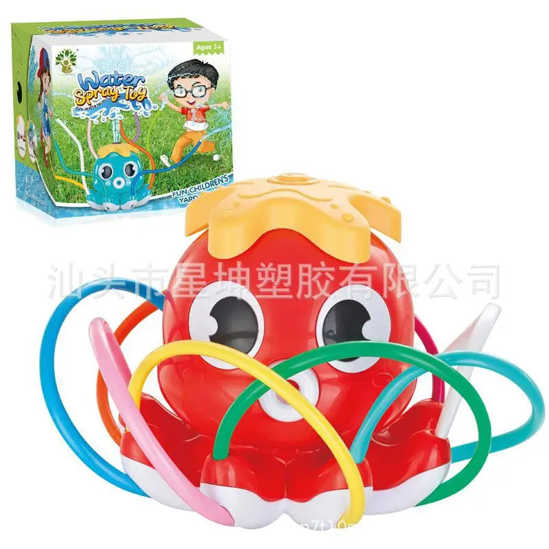 Octopus Water Sprinkler – Garden Splash Toy for Kids