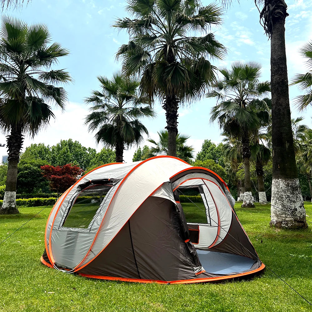 Pop-Up Camping Tent – Waterproof 5–8 Person Easy-Setup Shelter