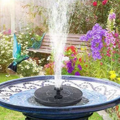 Solar Water Fountain – Floating Garden Decor for Birdbaths