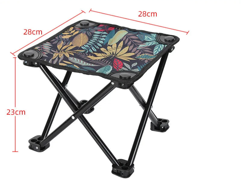 Folding Portable Stool – Ultra-Light Outdoor Chair for Camping, Fishing, Picnic & Travel