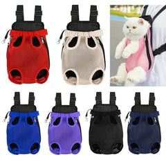 Pet Carrier Backpack – Breathable Travel Bag for Small Dogs & Cats