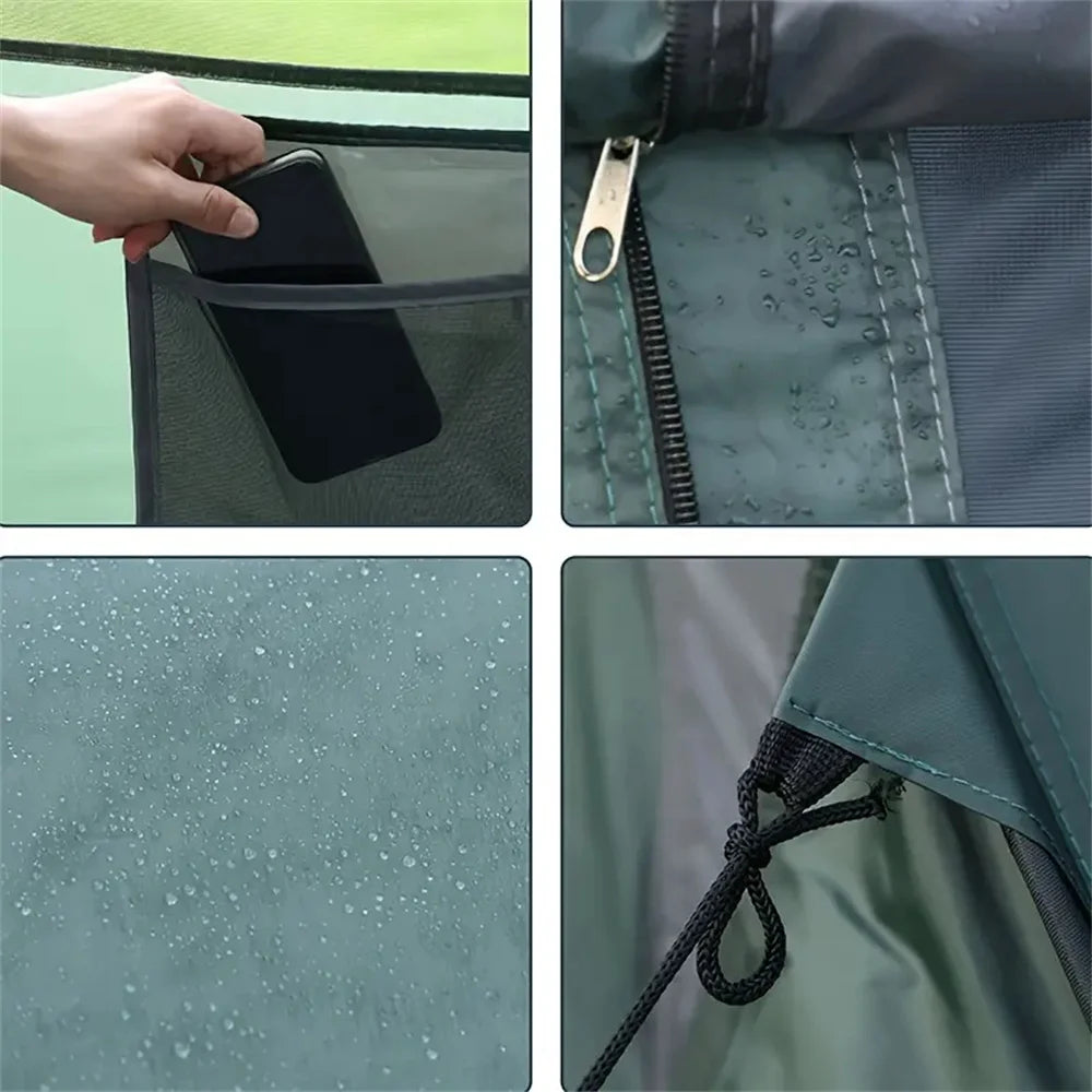 Pop-Up Camping Tent – Waterproof 5–8 Person Easy-Setup Shelter