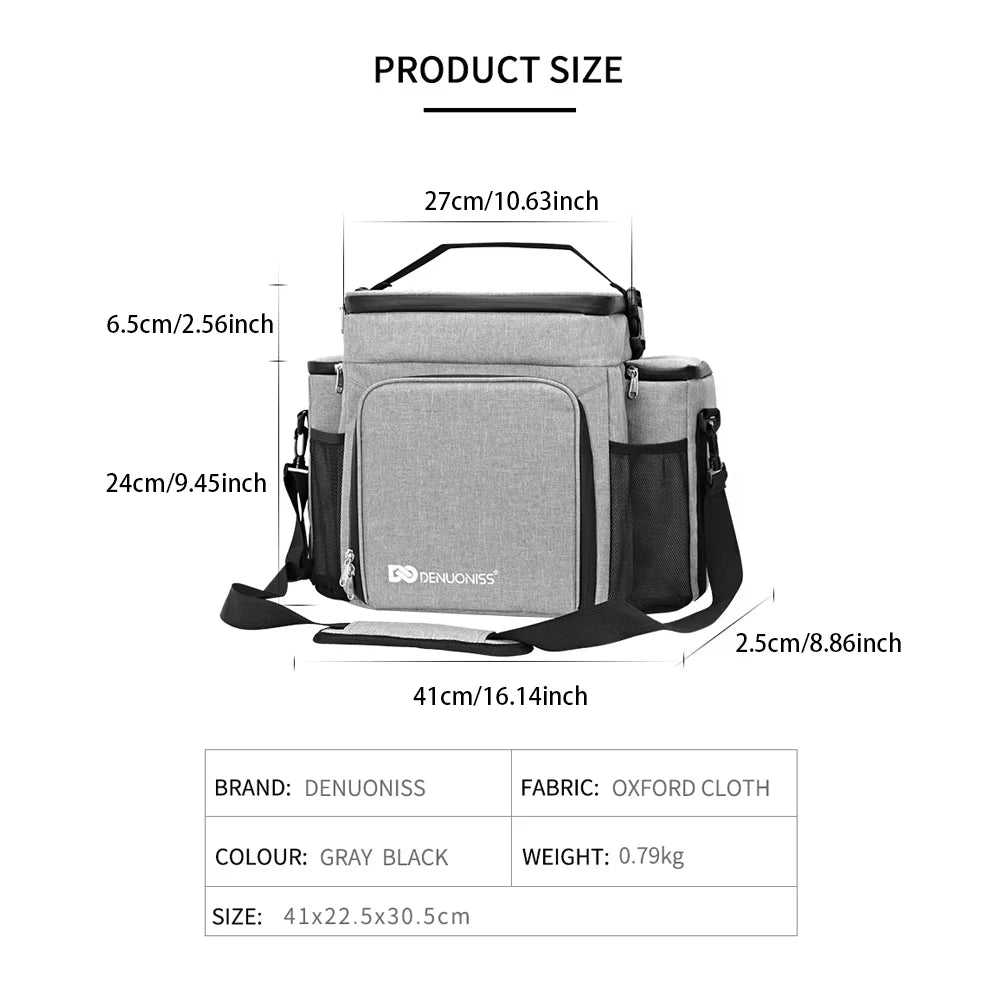 Portable Cooler Bag – Insulated Lunch & Picnic Storage