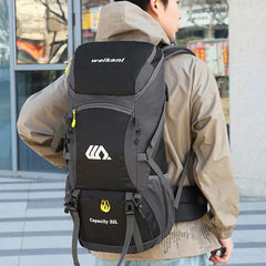 50L Travel Backpack – Waterproof Outdoor Hiking & Climbing Bag