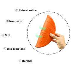 Durable Dog Frisbee Toy – Outdoor Bite-Resistant Training Disc for Pets