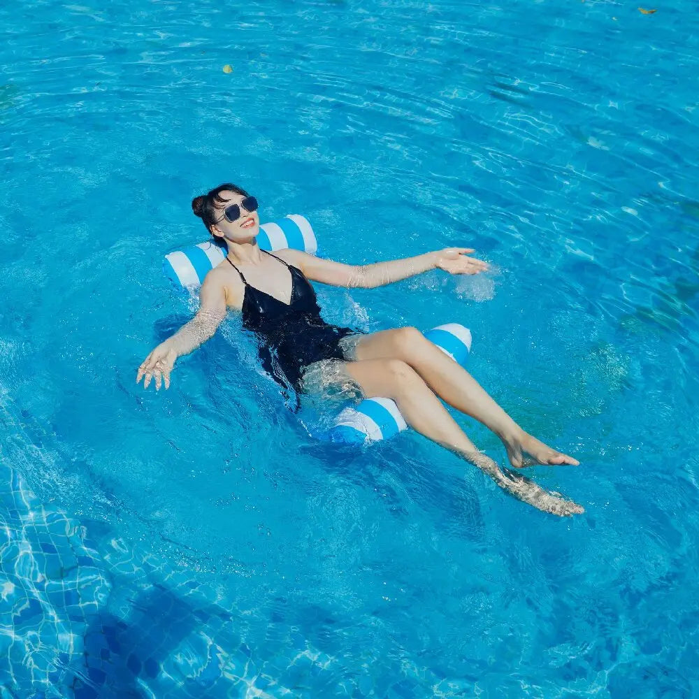 Foldable Water Hammock – Inflatable Floating Lounge Chair