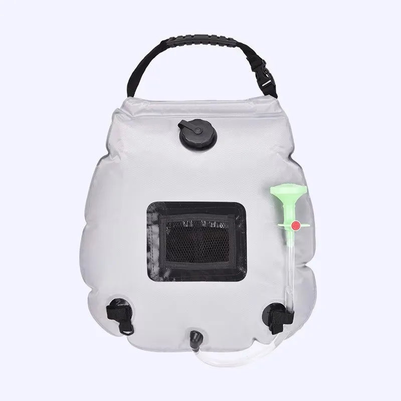 20L Solar Camping Shower Bag – Portable Outdoor Heated Water Storage with Hose & Adjustable Shower Head