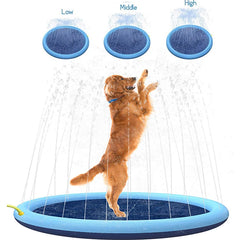 Pet & Kids Splash Pad – 170cm Inflatable Water Mat