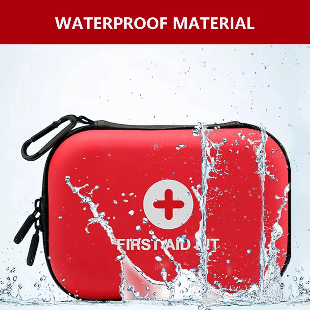 Portable First Aid Kit – Travel Emergency Medical Bag for Home, Car & Outdoor Survival Use