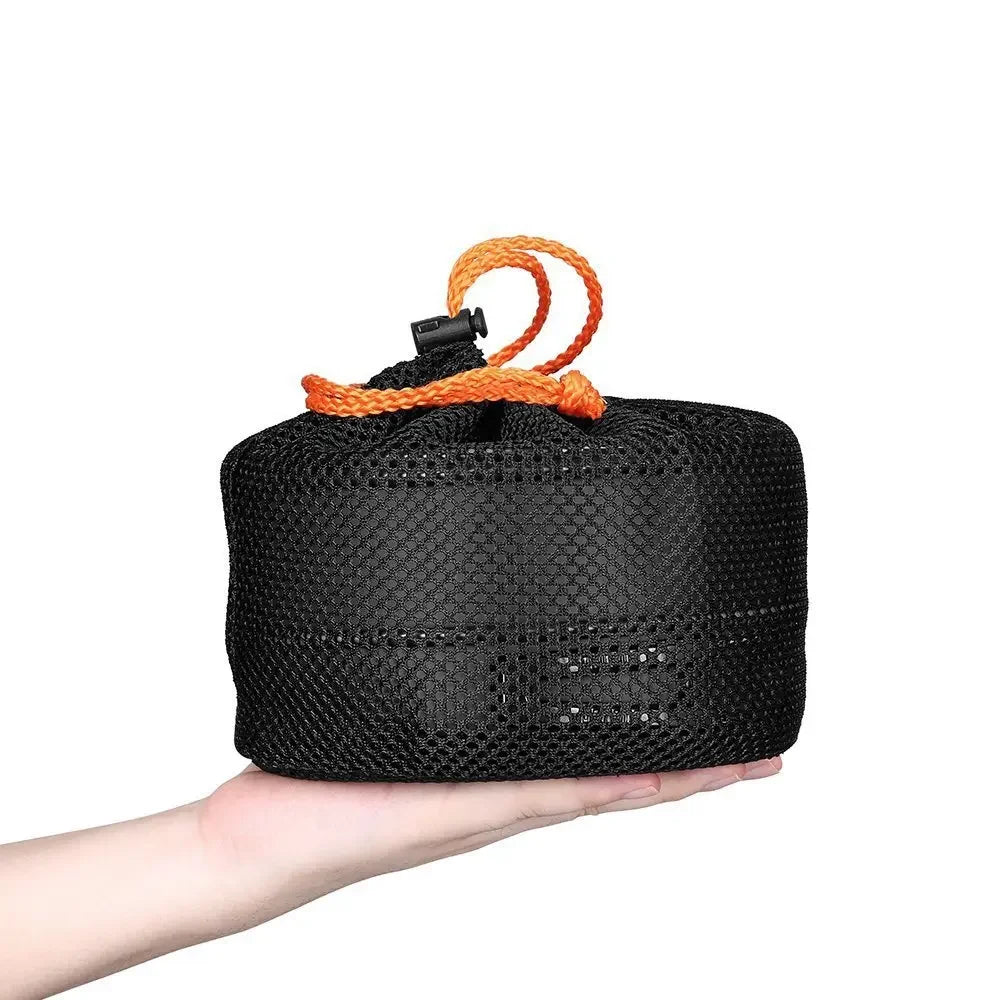 Camping Cookware Set – Lightweight Pot & Pan with Carry Bag (1–7P)