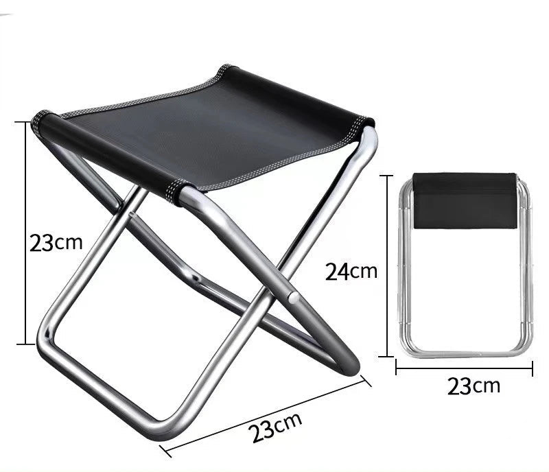 Folding Portable Stool – Ultra-Light Outdoor Chair for Camping, Fishing, Picnic & Travel