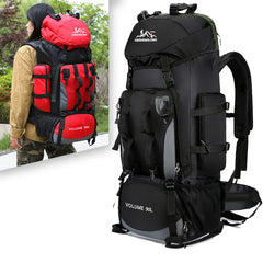 90L Waterproof Hiking Backpack – Large Trekking & Camping Bag