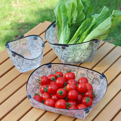 Foldable Camping Tableware Set – Bowl, Plate, Cup & Filter