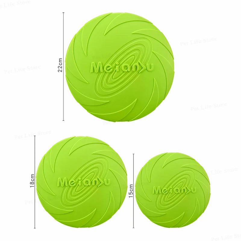Durable Dog Frisbee Toy – Outdoor Bite-Resistant Training Disc for Pets
