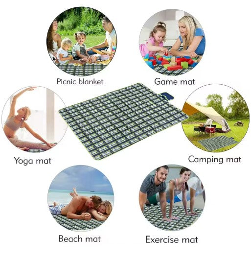 Moisture-proof Camping Picnic Mat, Size 145 x 200cm